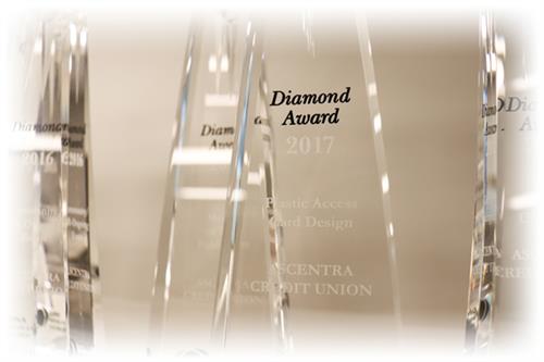 Ascentra Credit Union Recognized for Outstanding Marketing Achievements While Saving and Rewarding Members 2017 Diamond Award