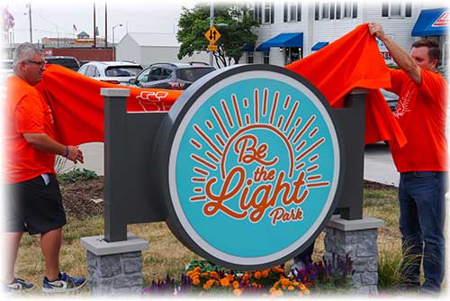 Be the Light Park Dedication