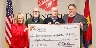 Ascentra Members Support Salvation Army