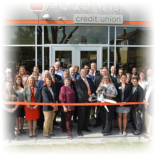 Ribbon cutting for Ascentra branch expansion