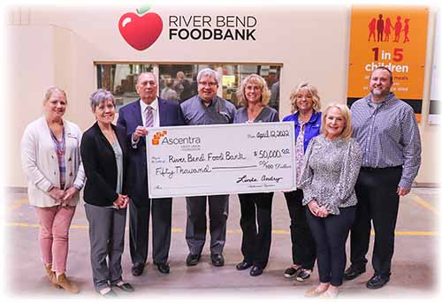 RiverBendFoodBankDonation2022