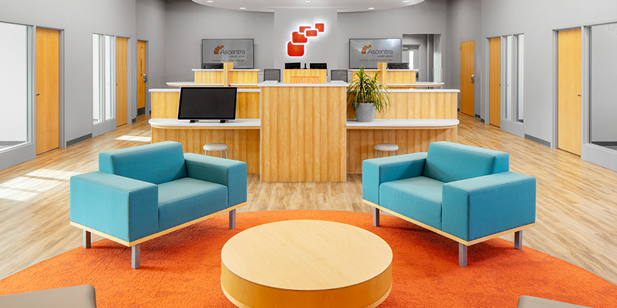 Ascentra Home Office Lobby Ascentra Home Office Lobby