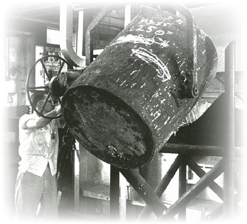 Alcoa Employee Working in Factory