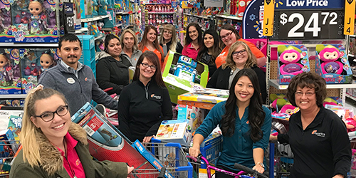 Partnering with Toys for Tots and Holiday Network