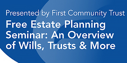 Estate planning seminar