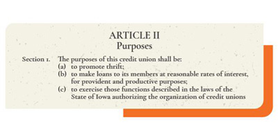 Ascentra's original by-laws circa 1950