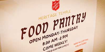 Salvation Army - Food Pantry Salvation Army - Food Pantry
